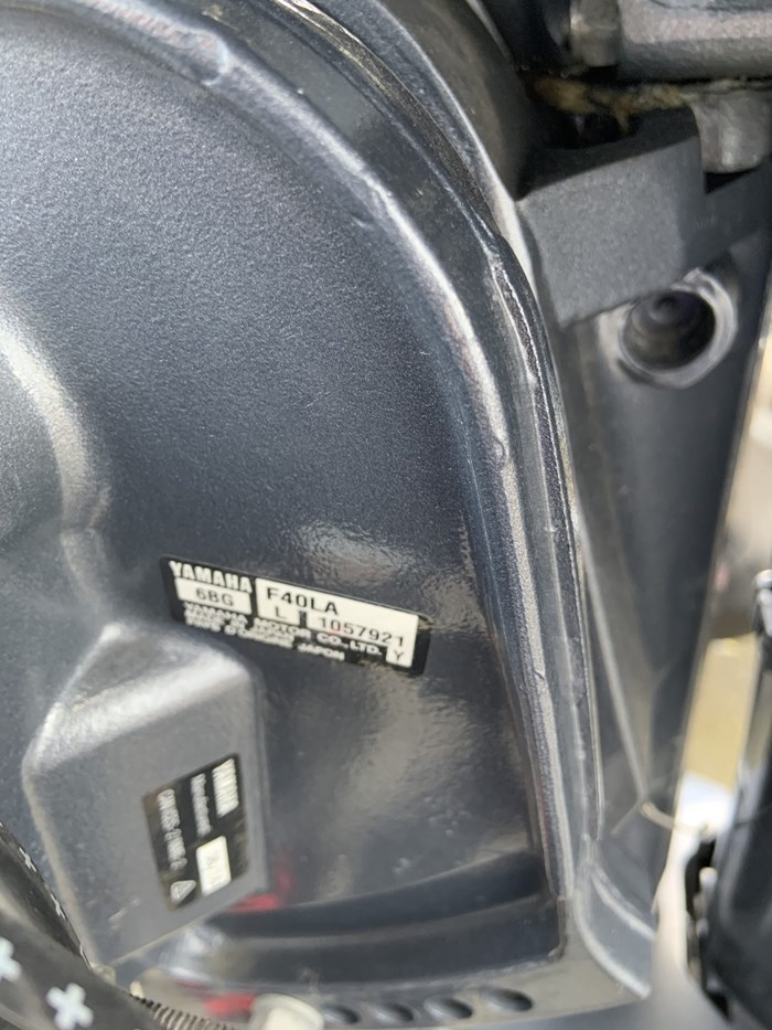 2016 Yamaha F40LA Photo 2 of 2