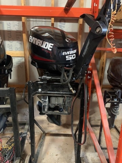 2020 Evinrude 2000  50, 20" Shaft, Electric Start, Tiller H Photo 2 of 2