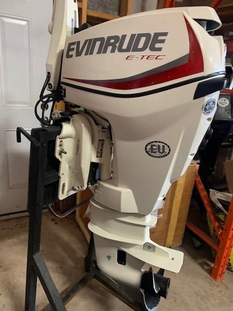 2018 Evinrude 30 20" Shaft, Electric Start, Tiller Handle Photo 1 of 2