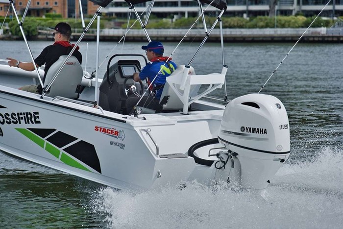 2023 Yamaha F115LB - 20" Shaft, Electric Start - Coming S Photo 4 of 10